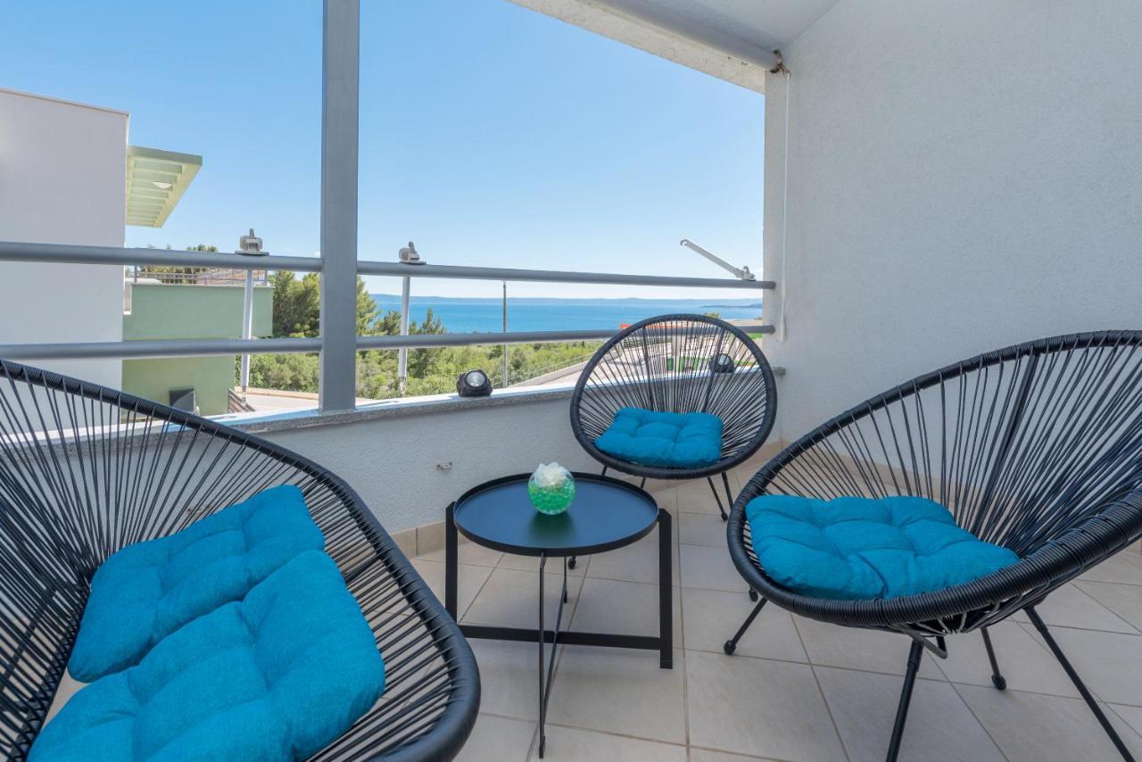 Deluxe 3 Bedroom Apartment With Sea View Baška Voda Екстериор снимка