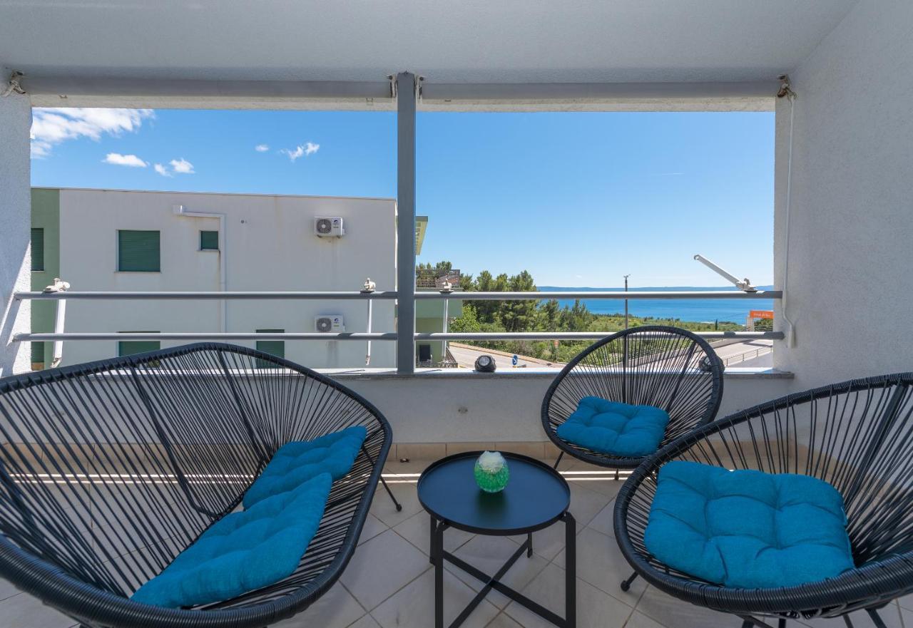 Deluxe 3 Bedroom Apartment With Sea View Baška Voda Екстериор снимка