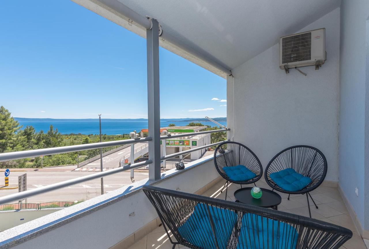 Deluxe 3 Bedroom Apartment With Sea View Baška Voda Екстериор снимка